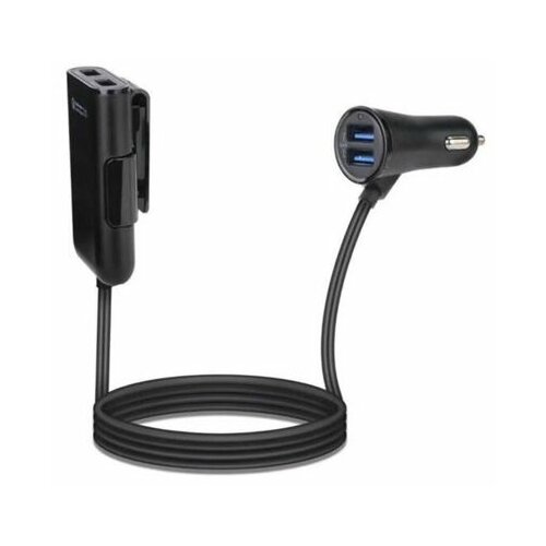 Siyoteam punjač LDNIO USB Car Charger 4 USB Ports 5V/5.1A 25.5W Black Slike