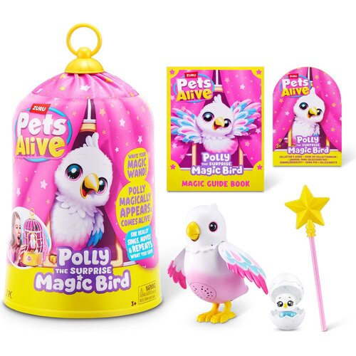 Zuru pli&amp;scaron; ptička Pets Alive Magic Bird Slike