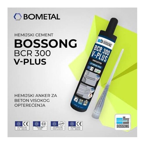 Botech BOSSONG HEM.CEMENT BCR 300 V-PLUS (ETA) OPCIJA 1 Cene