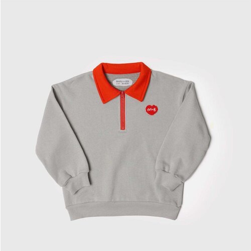 Maru+Bo Polo majice dolgi rokavi U25F2501-GRY13 Siva Cene