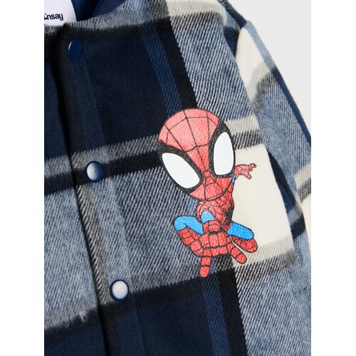 Sinsay Ko&amp;scaron;ulja jakna s kapuljačom u kockicu Spider-Man Slike