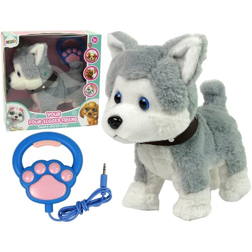  Plush Dog Interactive Educational Leash Songs Walks Cene