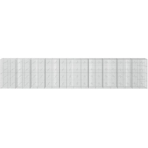  Gabion s žicom debljine 3 5 mm i mrežom 5x10 cm 1000x20x200 cm - 20 cm 200 cm 1000 cm Slike