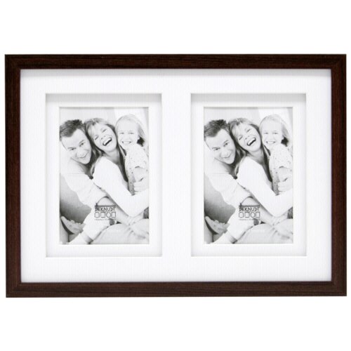 DEKNUDT S65KQ2 2x13x18 Wood Gallery brown Passepartout Slike