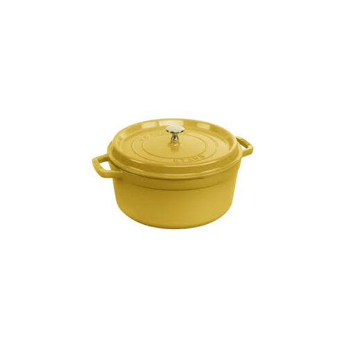 Staub La Cocotte 26cm rund, Citron, Gusseisen Slike