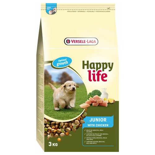 Versele-laga happy life hrana za štence junior chicken 3kg Cene