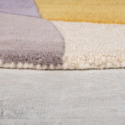 Flair Rugs Ročno tkana volnena okrogla preproga &amp;oslash; 160 cm Glow Multi &amp;ndash; Slike