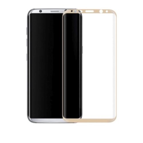 AMA kaljeno zaščitno steklo za samsung galaxy S8, full cover 3D, zlato Cene