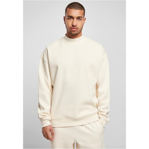 UC Men Mock Neck Crew whitesand Cene