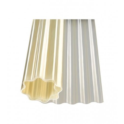 Gutta Ploča poliester valovita Natur 2m Slike