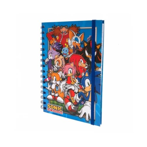 Pyramid International Sonic The Hedehog - Green Hill Zone A5 Wiro Notebook Cene