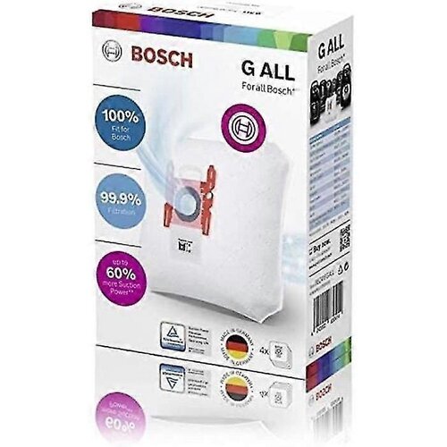 INORCO Bosch Bbz41fgall, 4x G Vse 5 L vrečke za sesalnik, bela[t37], (21991258) Slike