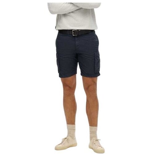 Superdry teget muške bermude SDM7110435A-98T Cene