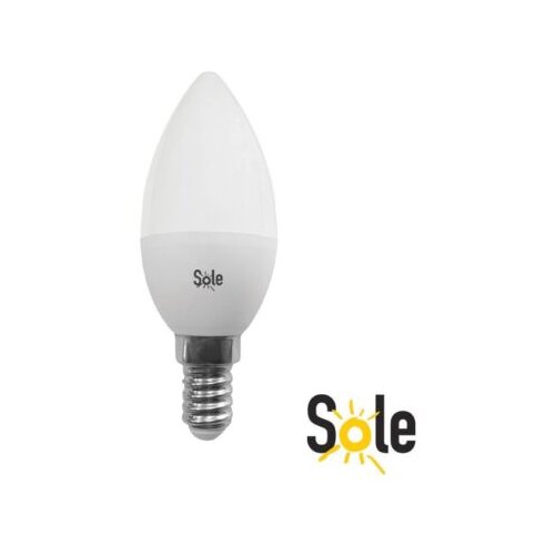 Sole LED ŽARULJA C37 AL-4W E14 4500K 230V Slike