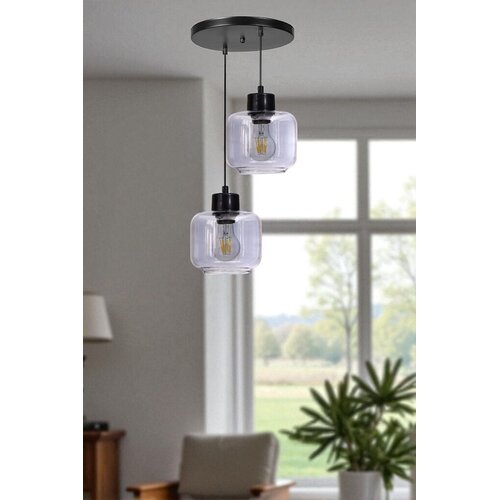 Opviq Luster 2615535, Crni Slike
