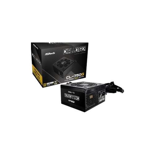 AsRock PSU 750W Gold Challenge80PLUS, 120mm fan, ATX 3.1PCIe 5.1 Cijene