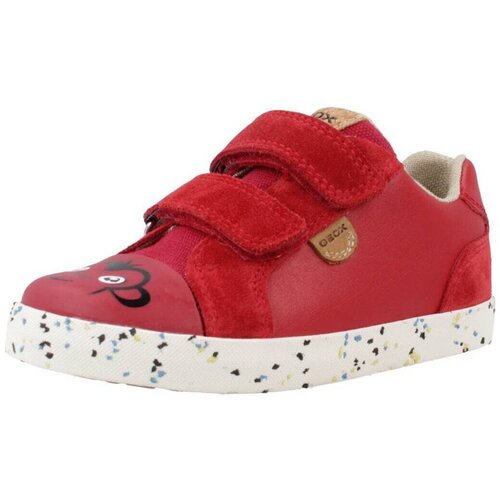 Geox Modne superge B.C NAPPA + SUEDE Rdeča Slike
