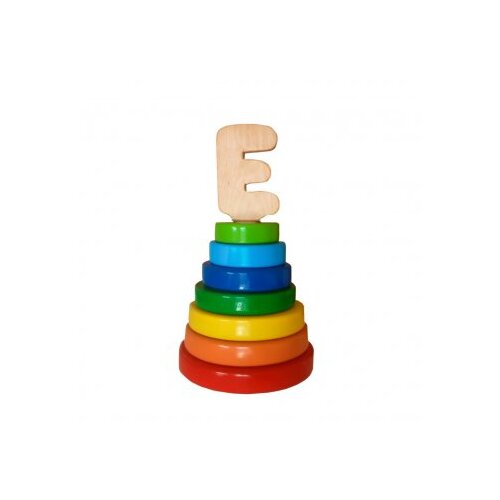 Hanah home drvena igračka toddler rainbow Slike
