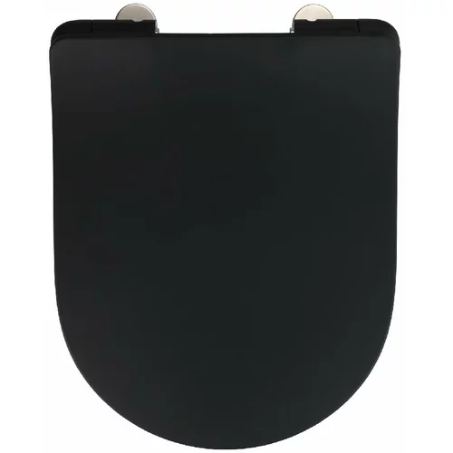 Wenko crna daska za toalet sedilo black, 45,2 x 36,2 cm