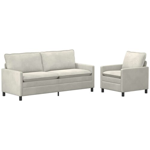  Set sofe 2 pcs Krem Bar&amp;scaron;un Slike