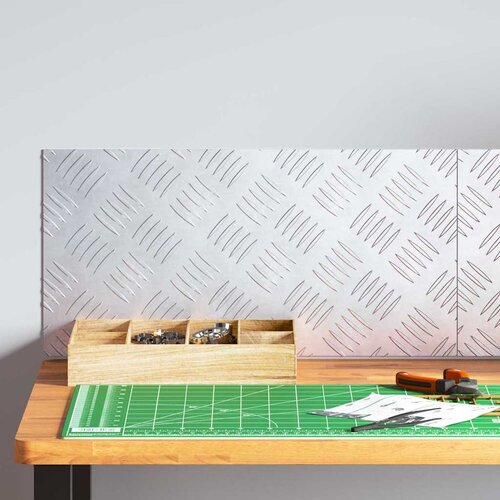  Stepenica Pravokutni 2 pcs Srebrno 50 x 25 cm Aluminij Cene