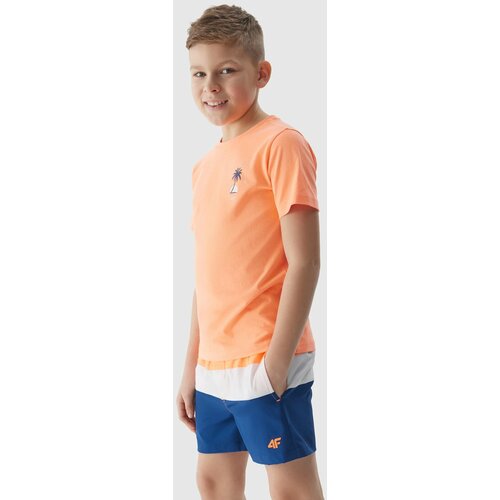 4f Boys' Boardshorts Beach Shorts - Orange Cene