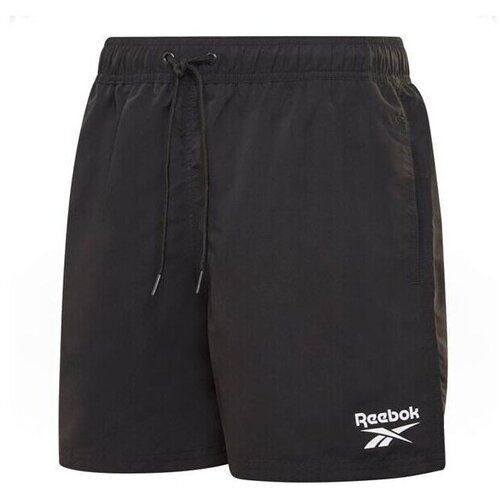 Reebok Hlače 3/4, 7/8 Swim Short Yale Črna Slike