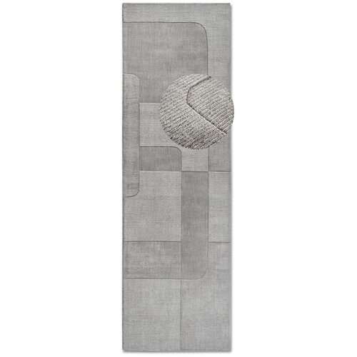 Villeroy & Boch Siva ručno rađena vunenia staza 80x250 cm Charlotte – Cijene
