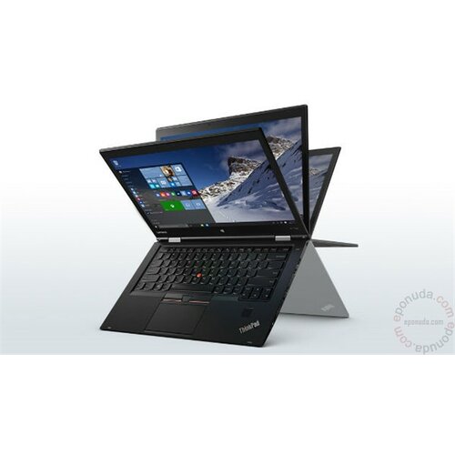 Lenovo ThinkPad X1 Yoga (20FQ002XCX), 14 FullHD IPS (1920x1080), Intel Core i5-6300U 2.4GHz, 8GB, 256GB SSD, Intel HD Graphics, USB3.0, Win 10 Pro laptop Slike