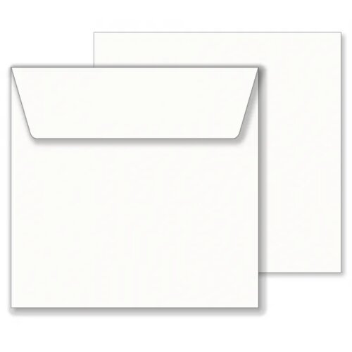  Kuverta 13,5 x 13,5 cm, bela 182 – 80 gr - 1/1 Cene