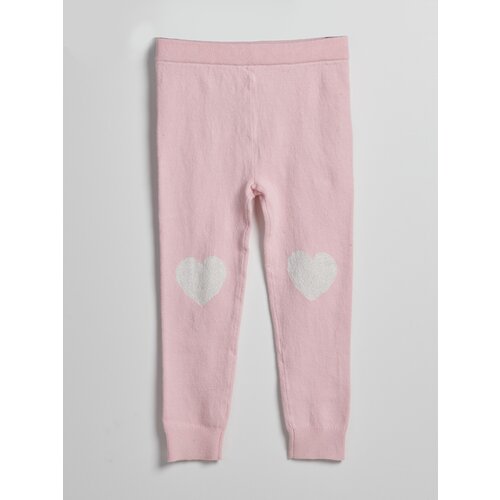 GAP kids knitted leggings heart - girls Slike