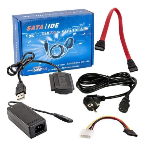  USB 2.0 na IDE 2.5" - 3.5" i SATA adapter ( 11-352 ) Cene