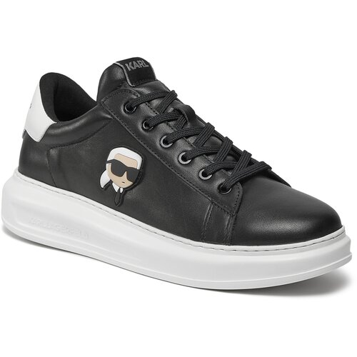 Karl Lagerfeld Superge KL52530N Black Lthr 000 Slike