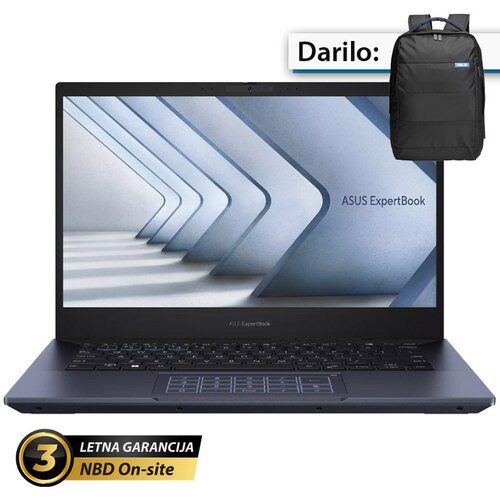 Asus expertbook B5 14" (35,56cm) wuxga core i5-1340P 16GB 1TB prenosni računalnik + darilo: nahrbtnik (B5404CVA-WB53D0) Cene