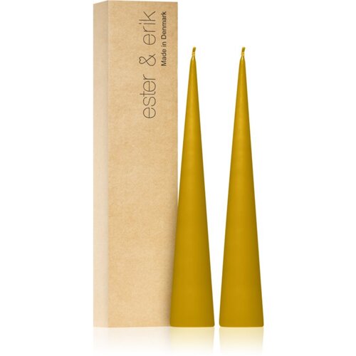 ester & erik cone candles honey balm (no. 43) sveča 2x25 cm Cene