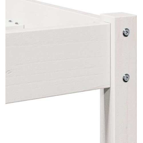  Krevetna konstrukcija Bijelo 215,5 x 105,5 x 69,5 cm Slike