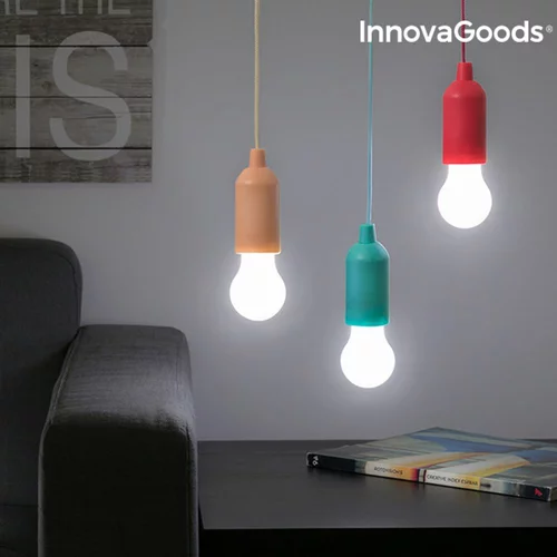 InnovaGoods Prijenosna LED Žarulja sa Špagicom