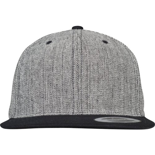 Flexfit Melange Solid Snapback Black Melange/Black Slike