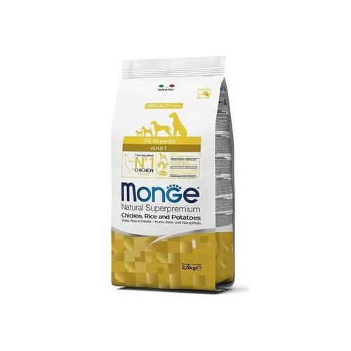 Monge Piletina Hrana za odrasle pse, Pirinač i krompir, 12kg Slike