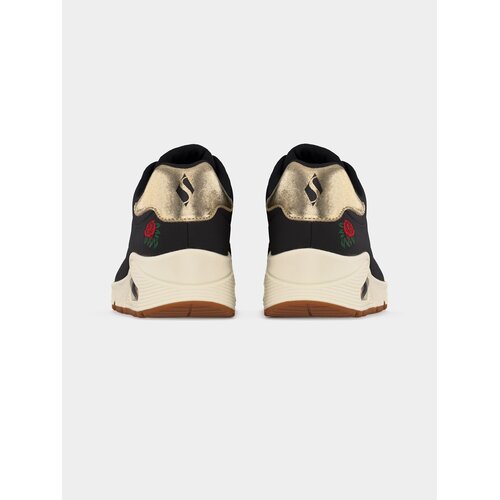 Skechers Niske tenisice &amp;#039;UNO - CHAMPAGNE &amp;amp; ROSES&amp;#039; zlatna / zelena / crvena / crna Slike