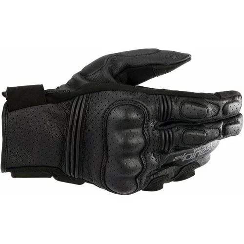 Alpinestars Phenom Leather Air Gloves Black/Black M Motoristične rokavice