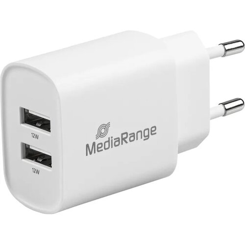 Mediarange stenski polnilec 2xUSB hitro polnjenje Cene