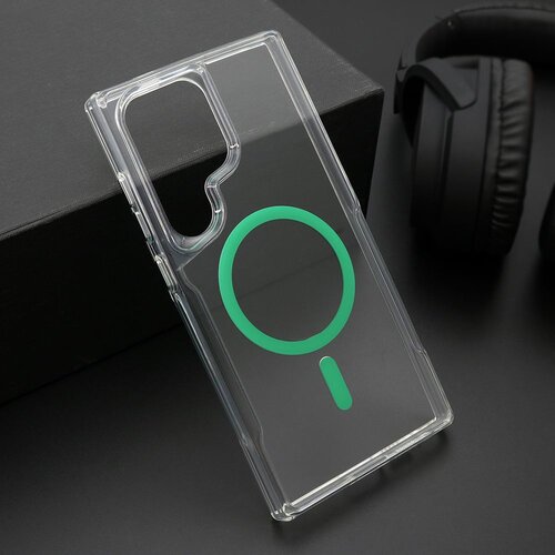 maska aura magsafe za samsung S928B galaxy S24 ultra 5G/ zelena Slike