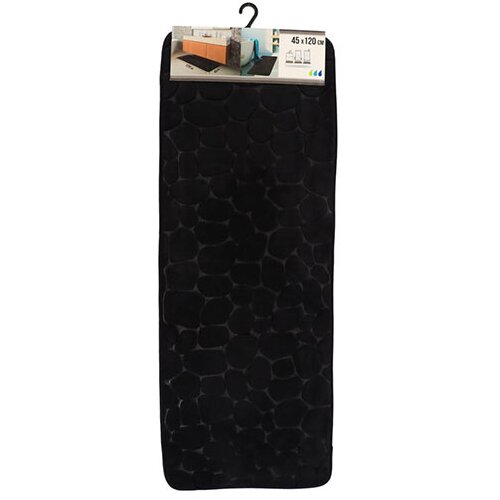 Tendance Tepih 45x120cm mikrofiber crni (7743103) Slike