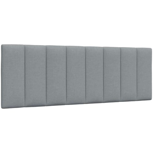 VidaXL Okvir kreveta bez madraca svjetlosivi 120 x 200 cm od tkanine Slike