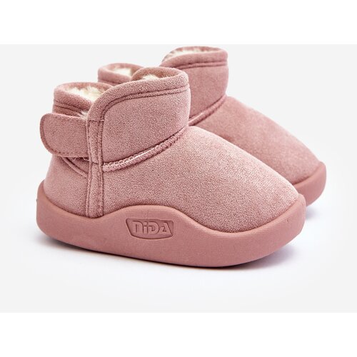 Kesi Pink Benigna children's snow boots lined with fur Cene
