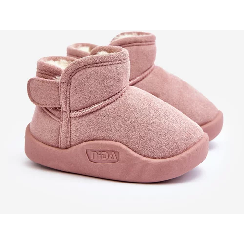 Kesi Pink Benigna children's snow boots lined with fur