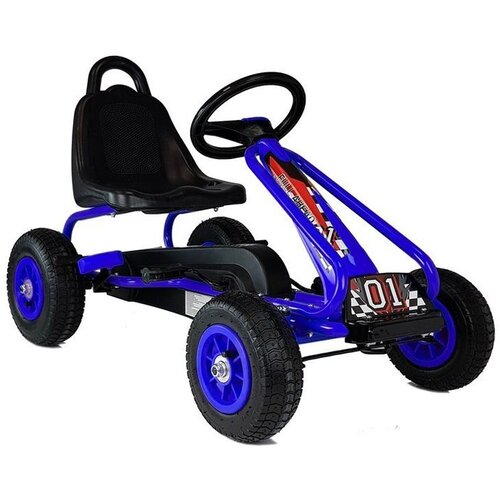  Gokart na pedale G201 - plavi Cene