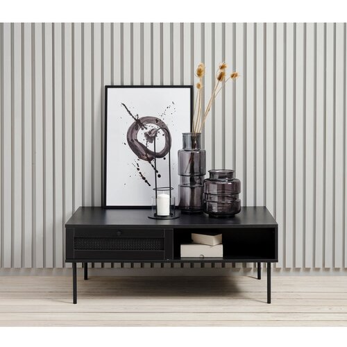 Unique Furniture Črna mizica 60x110 cm Pensacola &amp;ndash; Slike
