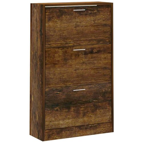 VidaXL Ormarić za cipele boja hrasta 63x24x103 cm konstruirano drvo Slike